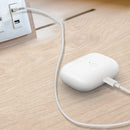 Wireless Charging Case for AirPods Pro 2nd and 1st Gen with Bluetooth-Compatible Pairing Sync Button Charger Case 450mAh Battery