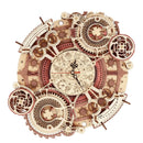 Robotime Wanduhr 3D-Holzpuzzle Holz-Set Mechanische Bausätze Holz-Puzzlespiel Kindergeschenk Bestes Weihnachtsgeschenk