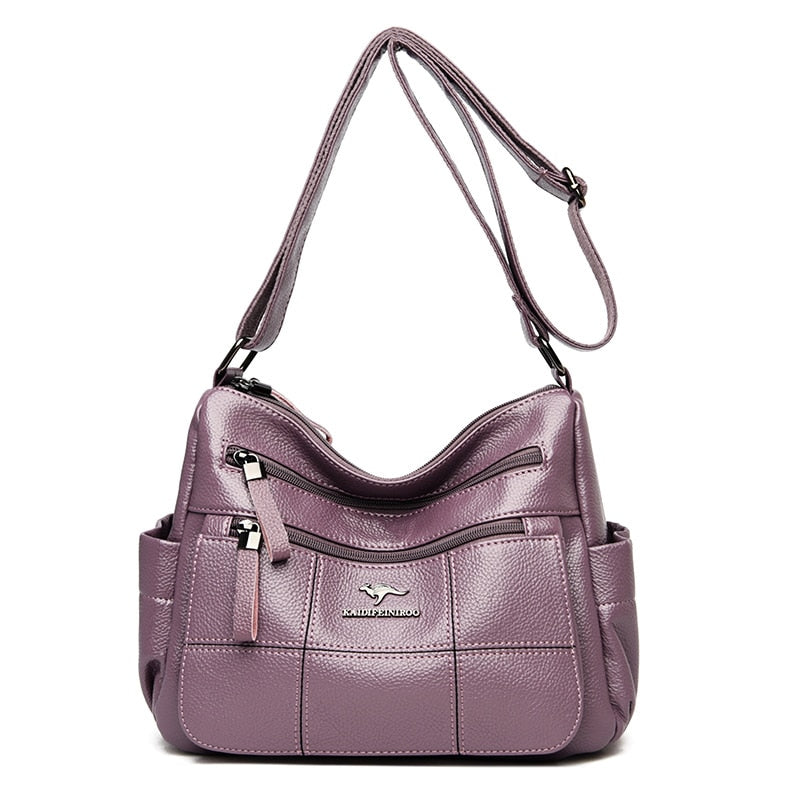 High Quality Leather Handbags Women Bags Luxury Brand Designer Shoulder Crossbody Hand Bags for Women 2023 Purses and Handbags
