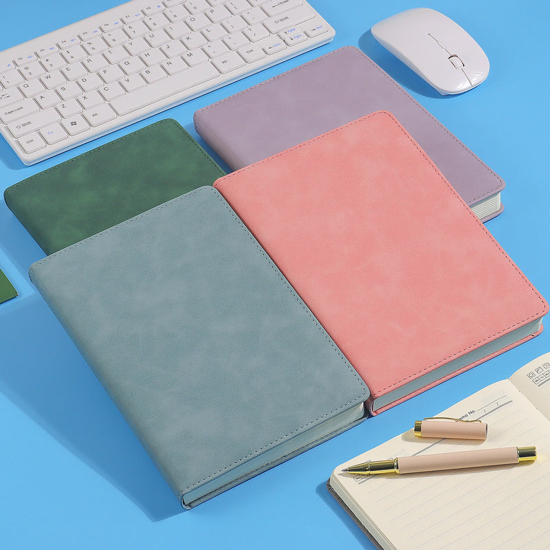 Professional A5 Notebook 100 Sheets 200 Pages, Macaron Color, High-Quality Smooth Writing Paper-Office