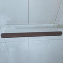 Bathroom Rack Wall-mounted Shower Room Toilet  Nordic style Shelf Cosmetic Storage kitchen Multi-purpose Shelf Solid Wood