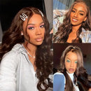 The Chestnut Veil | 13x6 HD Lace Front Body Wave Wig, 18 to 46 Inches