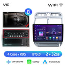 Junsun AI Wireless CarPlay for Apple Android Auto Car Radio For Peugeot 307 307CC 307SW 2002-2013 GPS Multimedia RDS WiFi Stereo