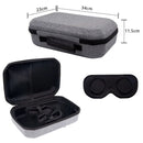 Hard Carry Case with Lens Cover Waterproof Travel Home Storage Bag Mesh Pocket for Meta Quest 3 VR Headset Game Controller