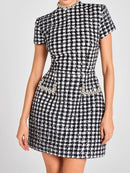 The 'Equinox' Backless Mini Dress