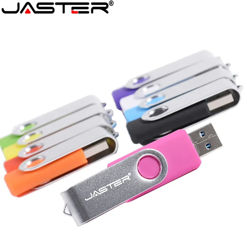 JASTER USB Flash Drive Key Shaped USB Flash Drive Key Chain Pendrive 4GB 8GB 16GB 32GB 64GB USB 2.0 Memory Stick Micro Usb