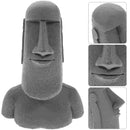 Creativity Roman Easter Island Decoration Furnishing Articles Resin Moai Decor Desktop Tiny Stone Statues Accessories