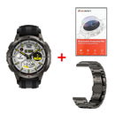 The Tank T4 | Rugged 6-Satellite GPS Smartwatch — 10ATM Diving Certified, Stainless Steel Bezel