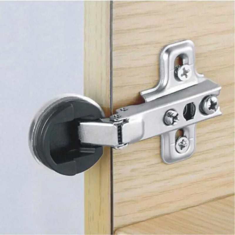 2PCS Home No Hole Interior Hardware Furniture Supplies Cabinet  Hinge Clip Glass Door Hinge Window Accessories