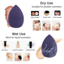 12pcs Makeup Sponge Blender Beauty Egg Soft Cosmetic Puff Foundation Sponges Powder Puff Women Make Up Accessories Beauty Tools