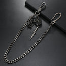 1 piece Hip-hop Jewelry personality pants chain Men's Accessories