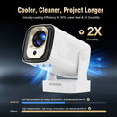 The Magcubic HY310 | 1080P Auto-Focus Portable Projector (330 ANSI, 4K Support)