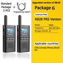 Retevis RB628 Walkie Talkie Rechargeable 1500mAh Portable Two-way Radios Large LCD Screen Emergency For Hunting Camping(2 Pcs)