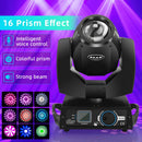 U'King 230W Beam 7R Moving Head Bühnenlicht Gobos 16CH DMX512 Soundaktivierte Effektbeleuchtung für DJ Konzert Party Nachtclub