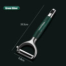 Konco Stainless Steel Peeler,Ultra Sharp Vegetable Peeler Wooden Handle Peeler For Potatoes Carrot Grater Kitchen Accessories