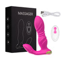 Sexy Wearable Wireless Vibrator with Remote Control and App Panty Thrust Stimulator Sex Toy for Women Vibrating Adult 18+