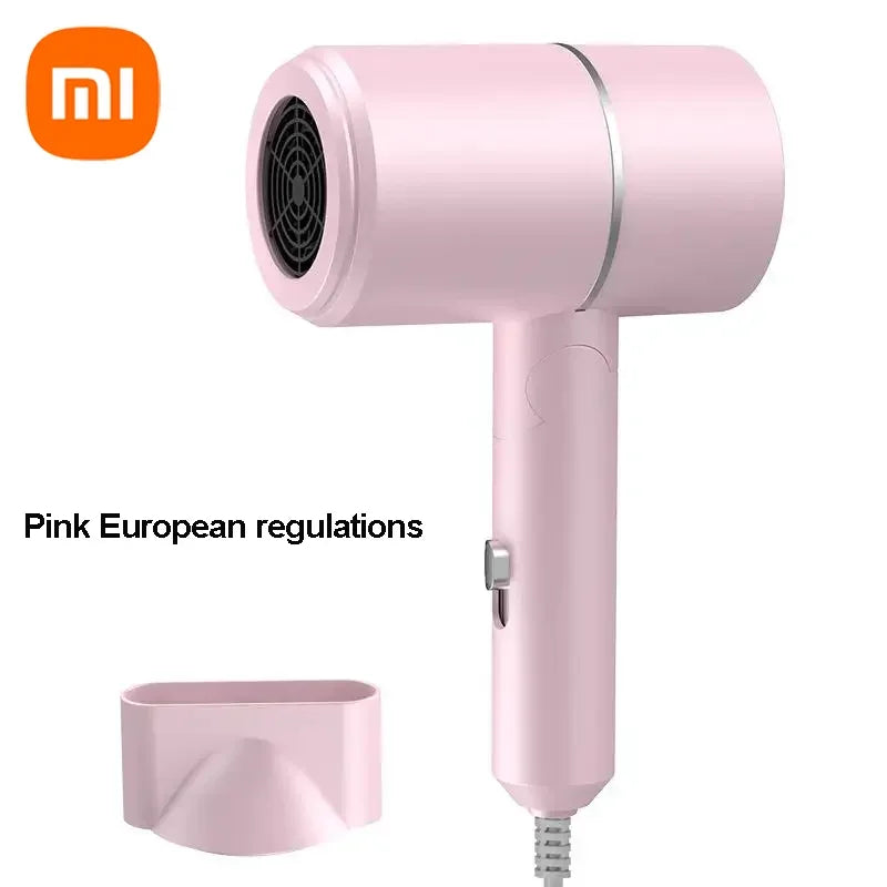 Xiaomi Portable Anion Hair Dryer Quick Dry with Diffuser Blue Light Hair Care Professional Foldable Home Travel Hair Care Dryer