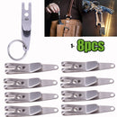1-5pcs Mini Edc Gear Pocket Suspension Clip Hanger Tool Key Ring Keychain Buckles Mini Clips Camping Hiking Outdoor Tools