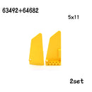 NEW Technical Panel Plate DIY Mechanical Building Blocks MOC Car Parts Brick Toy Gift  24119 62531 64782 11954 18944 18945 24116