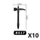 Medieval MOC Weapon Figure Accessories Building Blocks Soldiers Sword Shield Bow Arrow Trident Hammer Axe Spear Brick Kid Toy