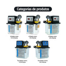 Brazil shipped 1L 2L lubricating oil pump automatic lubricating oil pump pressure gauge electromagnetic lubrication pump