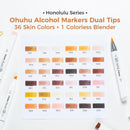 The Skin Spectrum | 36 Skin-Tone Alcohol Marker Set