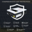 Y&H 3.6KW 4KW Hybrid Solar Inverter 24VDC 110VAC Pure Sine Wave Hybrid Inverter 120A MPPT Solar Controller Run Without Battery