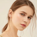 Drperfect Cartilage Earring Stainless Steel Stud Earrings for Women Men Flower Heart Leaf Hypoallergenic Screw Back Earrings