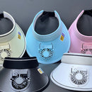 Breathable Cooling Fan Hat Sunscreen Fan Sun Visor Hat Fishing Hat Cooling Peaked Cap Hat Usb Charging Hat Fan For Sport Sunhat