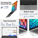TECLAST F16 Pro 15,6 Zoll Laptop 16GB RAM 512GB SSD Computer mit Intel N95 CPU 1920x1080 IPS Tastaturbeleuchtung Mini-HDMI WiFi 6 USB3.2 F16Pro Notebook