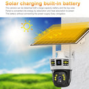6K 12MP HD Solar-Kamera 4G SIM-Karte Wifi Outdoor IP Wireless Überwachungskamera PTZ Nachtsicht PIR Menschenerkennung Cam