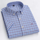 The Merchant | 100% Cotton Oxford Shirt, Short Sleeve