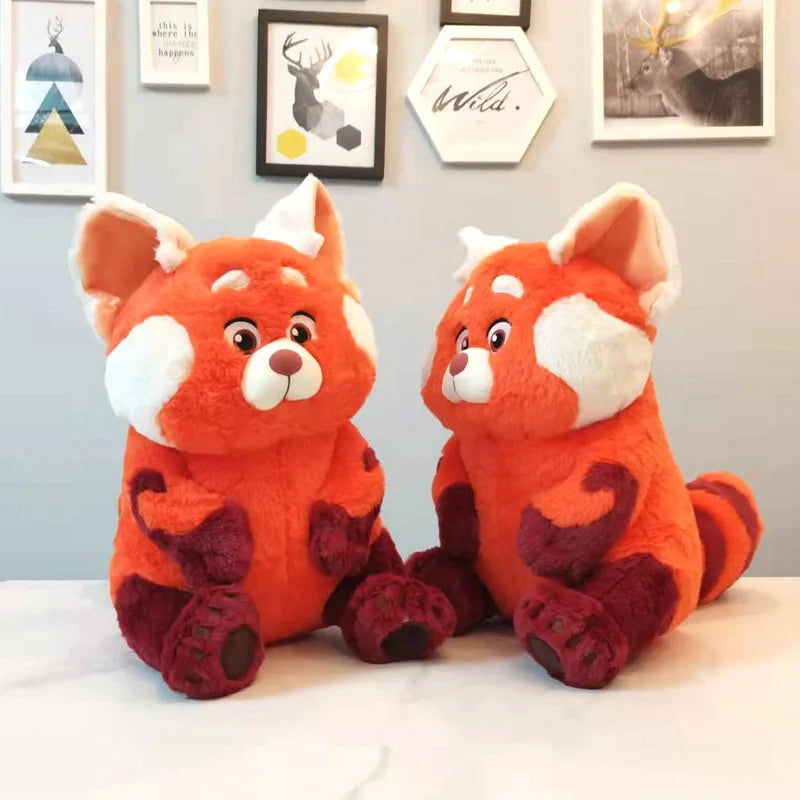 Disney 20-45cm New Turning Red Version of Youth Deformation Kawaii Plush Toy Doll Raccoon Doll Red Panda Children Gift Cute Room