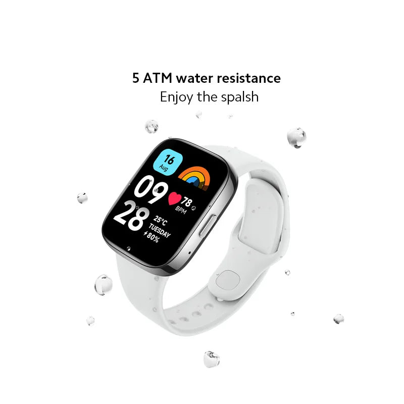 [Fast Delivery]Xiaomi Redmi Watch 3 Active Global Version Bluetooth Phone Call Blood Oxygen Monitor Heart Rate 1.83'' Display