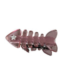 Y2K Pink Small Fish Barb Hairpin Style Duck Mouth Clip Design Sense Bang Side Clip New Hair Accessories