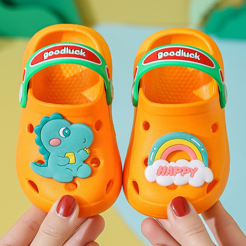 Children Slippers Kids Toddler Girl Shoes Summer Cartoon Unicorn Beach Shoes Sandals Baby Boy Slippers 1-6 Years Infant Shoe