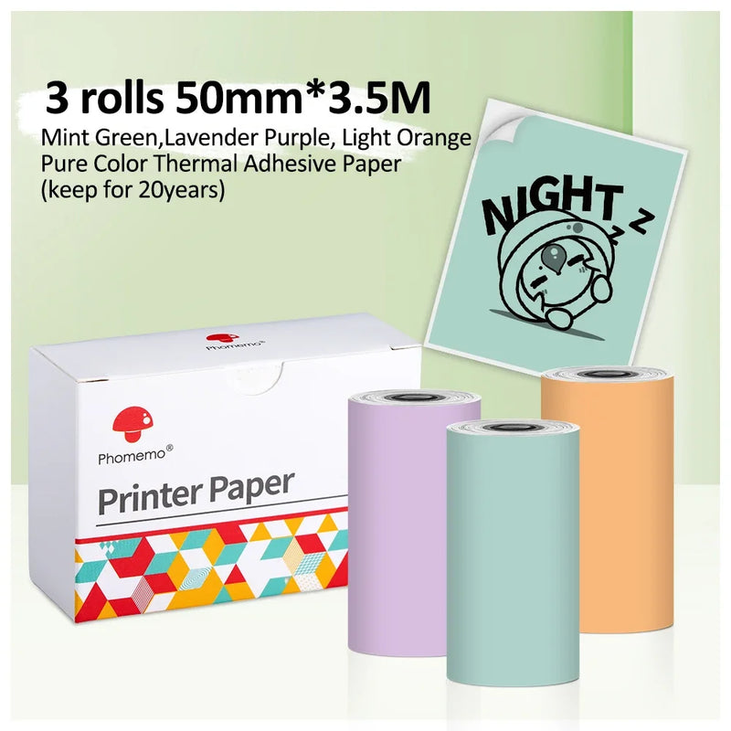 Phomemo M02Pro Mini Portable Thermal Printer Wireless Photo Labeler 300dpi Inkless Printing 15/25/50/53mm for Easy Labeling