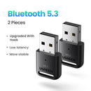 UGREEN USB Bluetooth 5.3 5.0 Adapter Empfänger Sender EDR Dongle für PC Kabellose Übertragung Bluetooth Kopfhörer Lautsprecher Maus