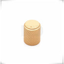 1PCS 12.5×15mm Precision machining knurl Aluminum Alloy Knob Potentiometer Knob Volume Audio Adjustment Knob cap round hole 6mm