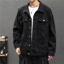 2022 Denim Jacket Men Hole Retro Motorcyle Basic Coat Streetwear Hip Hop Bomber Jacket Cowboy Men's Jean Jacket Chaqueta Hombre