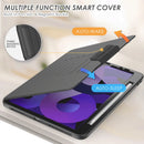 Buchdesign Cover Leder Flip Case für iPad Pro 11 Stoßfeste Hülle mit Stiftschlitz für iPad Air 4 Air 5 Universal Cover