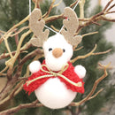 Plush Angel Doll Christmas Tree Pendant Decor Reindeer Snowman Santa Claus Doll New Year Kids Gift Christma Home Decor Navidad