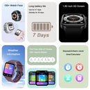 Baolubao Smartwatch 1.83 inch HD Display 300mAh Fitness Tracker Bluetooth Receive and make calls Sports Watch Pedometer