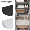 Selbstklebender Silikon-Badezimmer-Wasserstopper, wasserhaltende Leiste, biegsame Badezimmertür, Waschmaschine, Duschdamm-Barriere