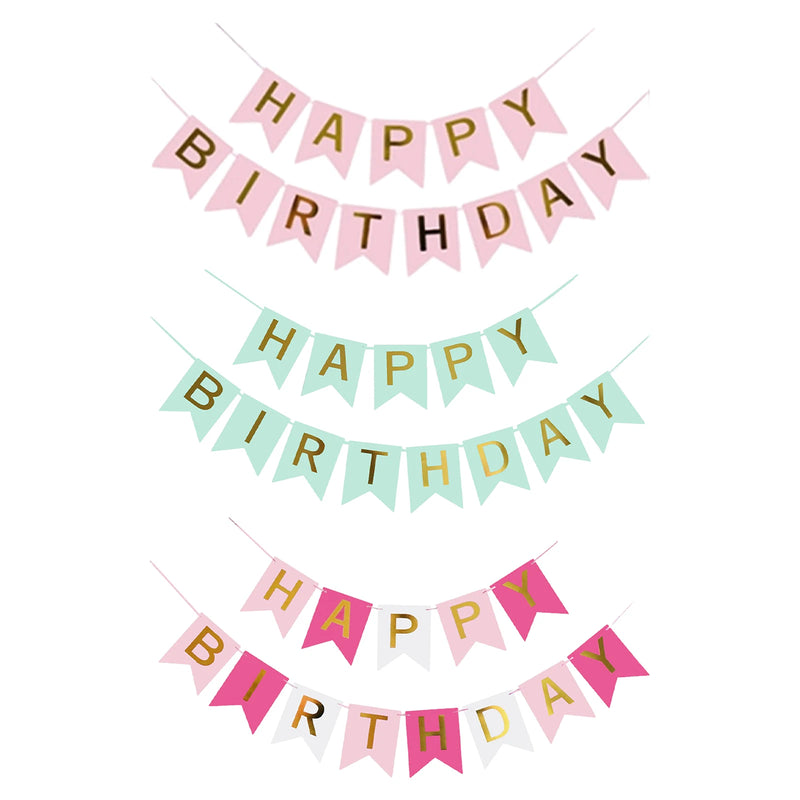 1pcs Set 16 4ft Macaron Paper Card For Birthday Party Happy Birthday Sign Happy Birthday Banner Birthday Decorations