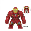 Marvel Action Figure Mini Block Adult Super Hero Series Iron Man Spider Man Assembled Block Children's Puzzle Toy Gift
