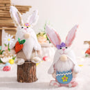Easter Faceless Gnome Rabbit Doll Cartoon Home Easter Ornament Bunny Doll Easter Party Gifts