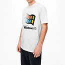 Windows 95 Vaporwave T Shirt Men Women's Crewneck 100% Cotton Windows95 Classic Computer System Tee Shirts Gift Idea Clothes