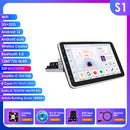 1 Din Android Car Stereo Radio 10.1 Rotate Touch Screen Removable for Universal Carplay GPS Navigation Bluetooth WIFI Autoradio