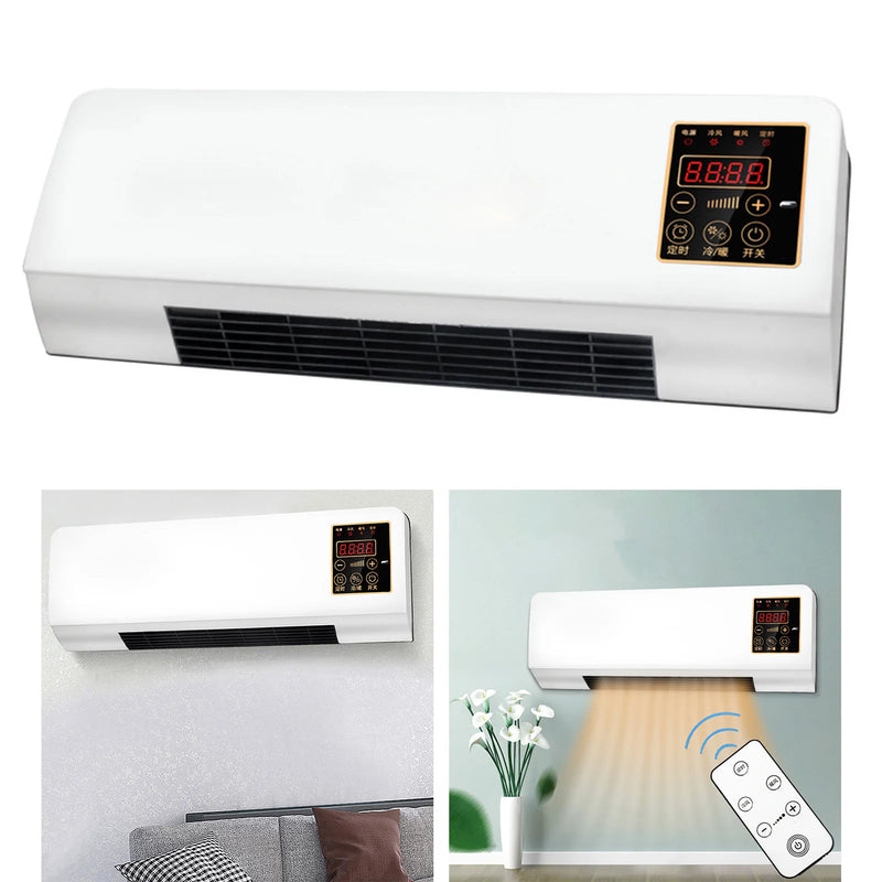 Air Conditioner 1800W Multiple Gear Cooling Heating Remote Control Touch Adjustment Mini Air Conditioning CN Plug 220V